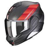 Отваряема мото каска SCORPION Exo-Tech Evo Carbon Genus Red/Black
