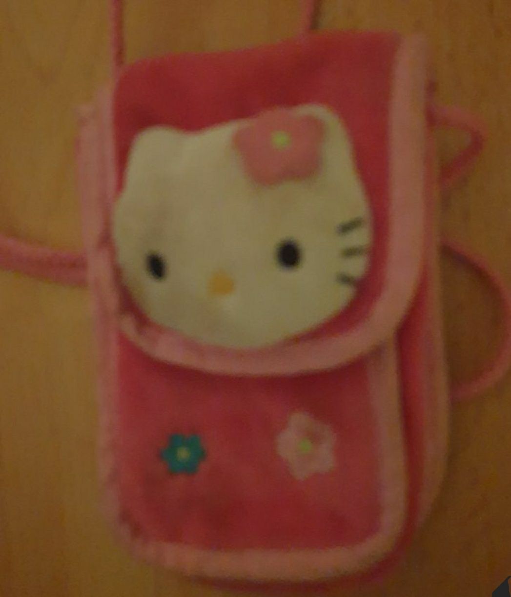 Vand păpușă, geanta hello kitty si husa telefon kitty