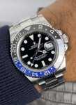 ROLEX GMT-MASTER II BATMAN, 40mm , часовник ролекс