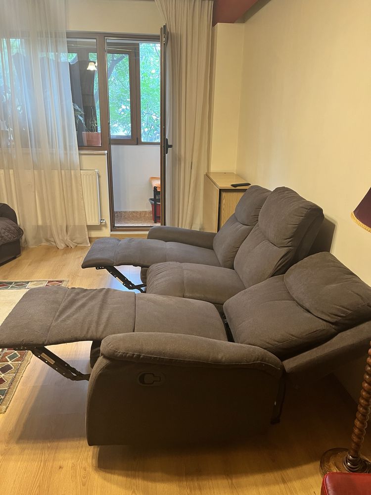 Canapea Mobexpert cu 2 reclinere
