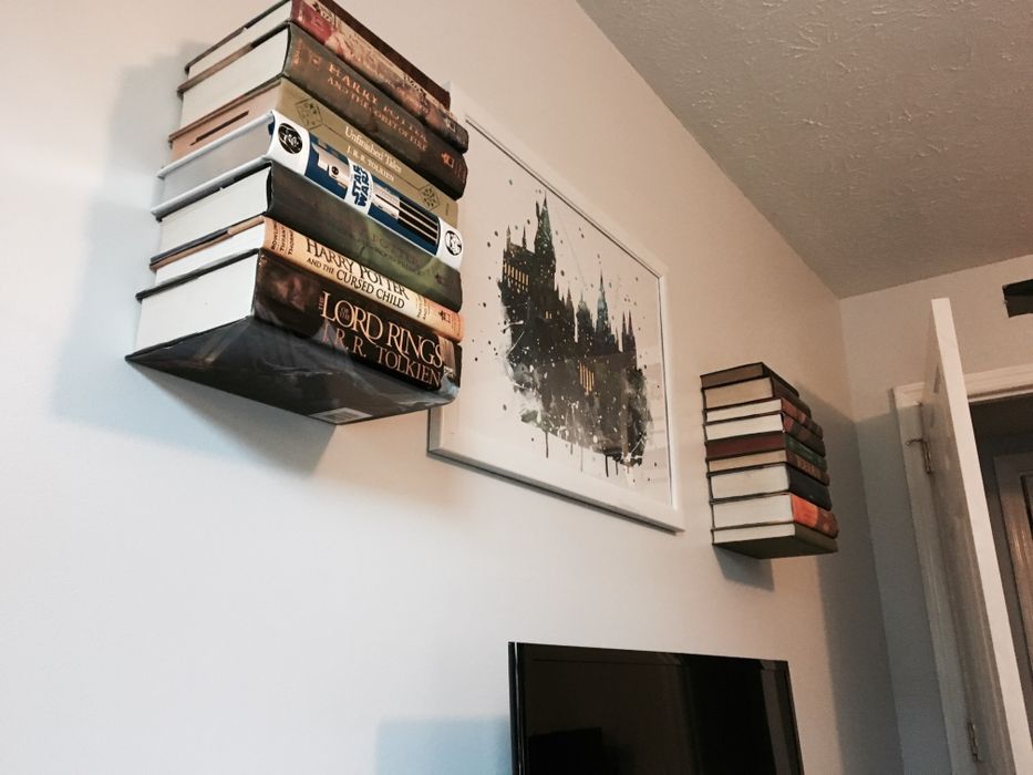 Парящие полки и стеллажи (Invisible Shelves)