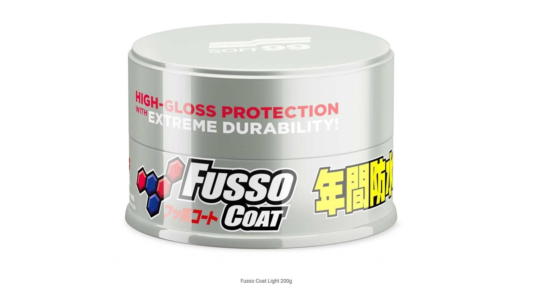 Soft 99 – Fusso Coat Light 12 Months Wax 200g