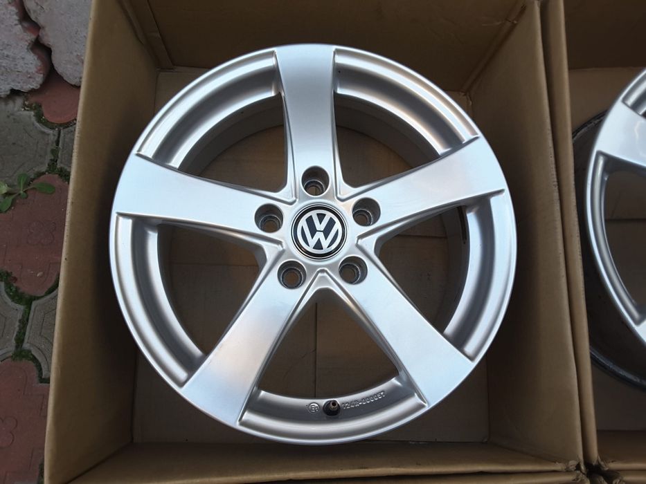 jante aliaj 16; 5x112; Vw Passat b5, B6, Caddy, Golf 5, 6, 7, Jetta