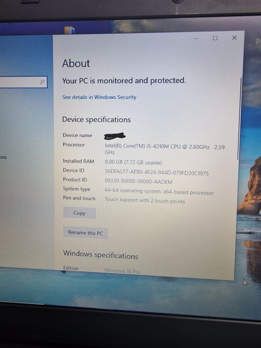 Laptop Lenovo THINKPAD E540 SSD