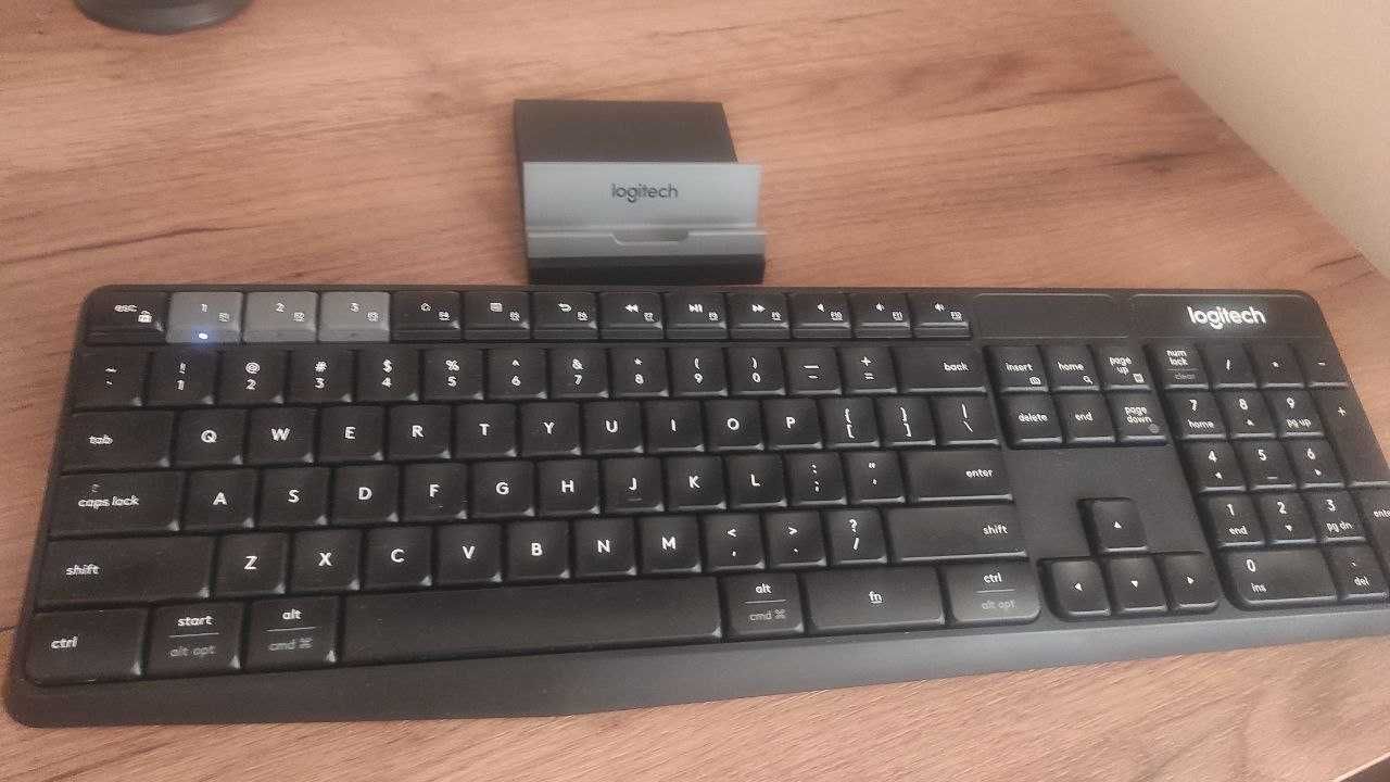 Logitech K375S  безжична клавиатура, bluetooth multi device