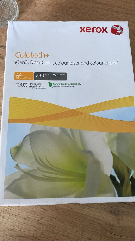 Xerox Colotech plus А4 бумага