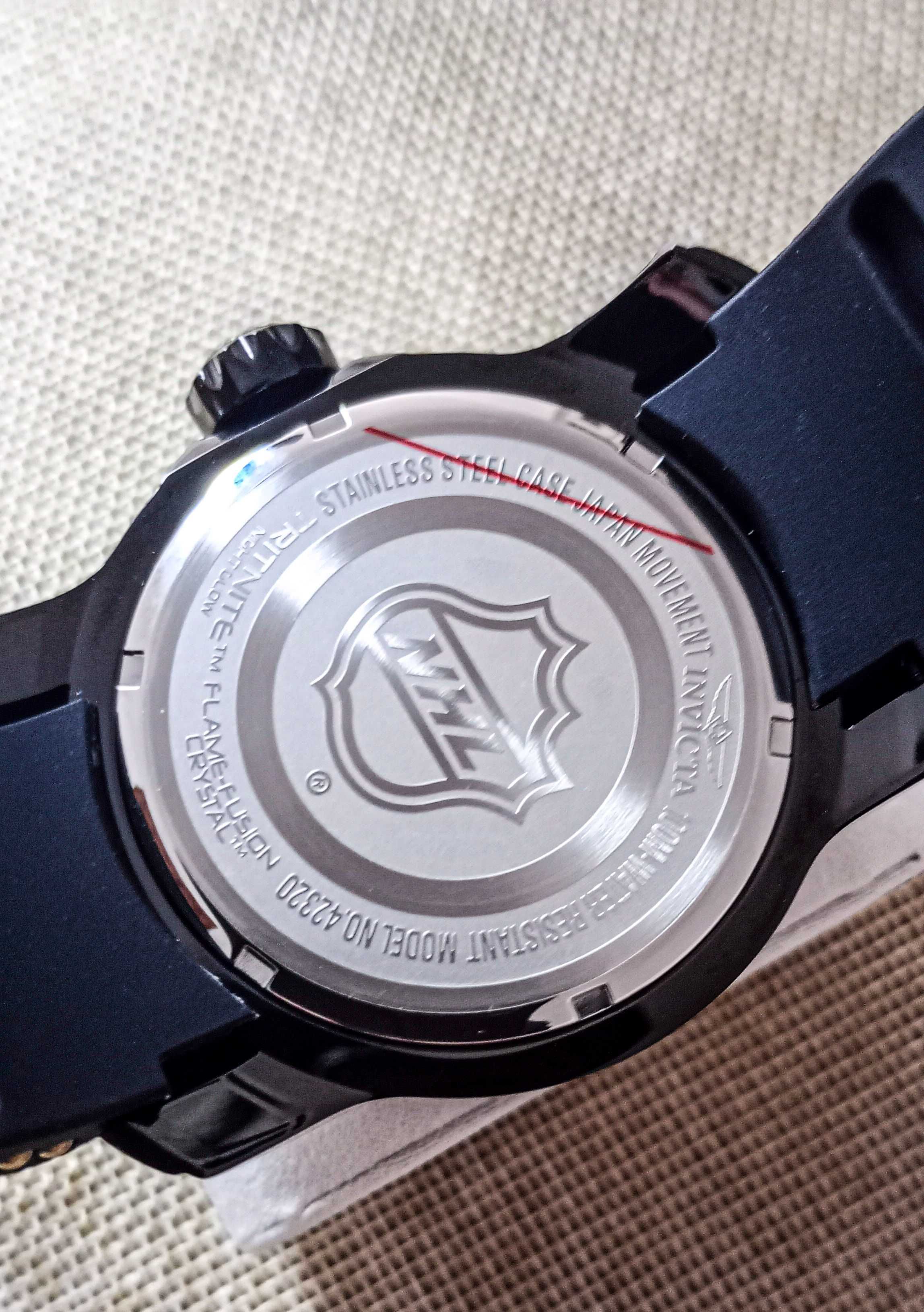 Ceas Invicta NHL Boston Bruins Quartz Black Dial IN- 42320 Barbati
