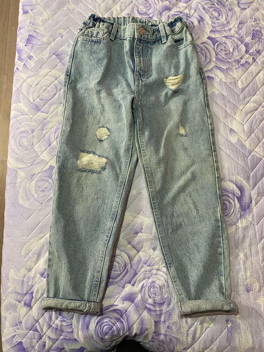 Дънки с висока талия размер S и Xs