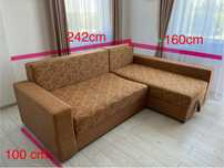 Vand canapea coltar. Pret negociabi ! Astept oferte  !