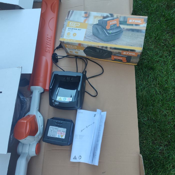 Foarfeca Stihl HLA 56 tuns tăiat gard viu acumulator  trimer