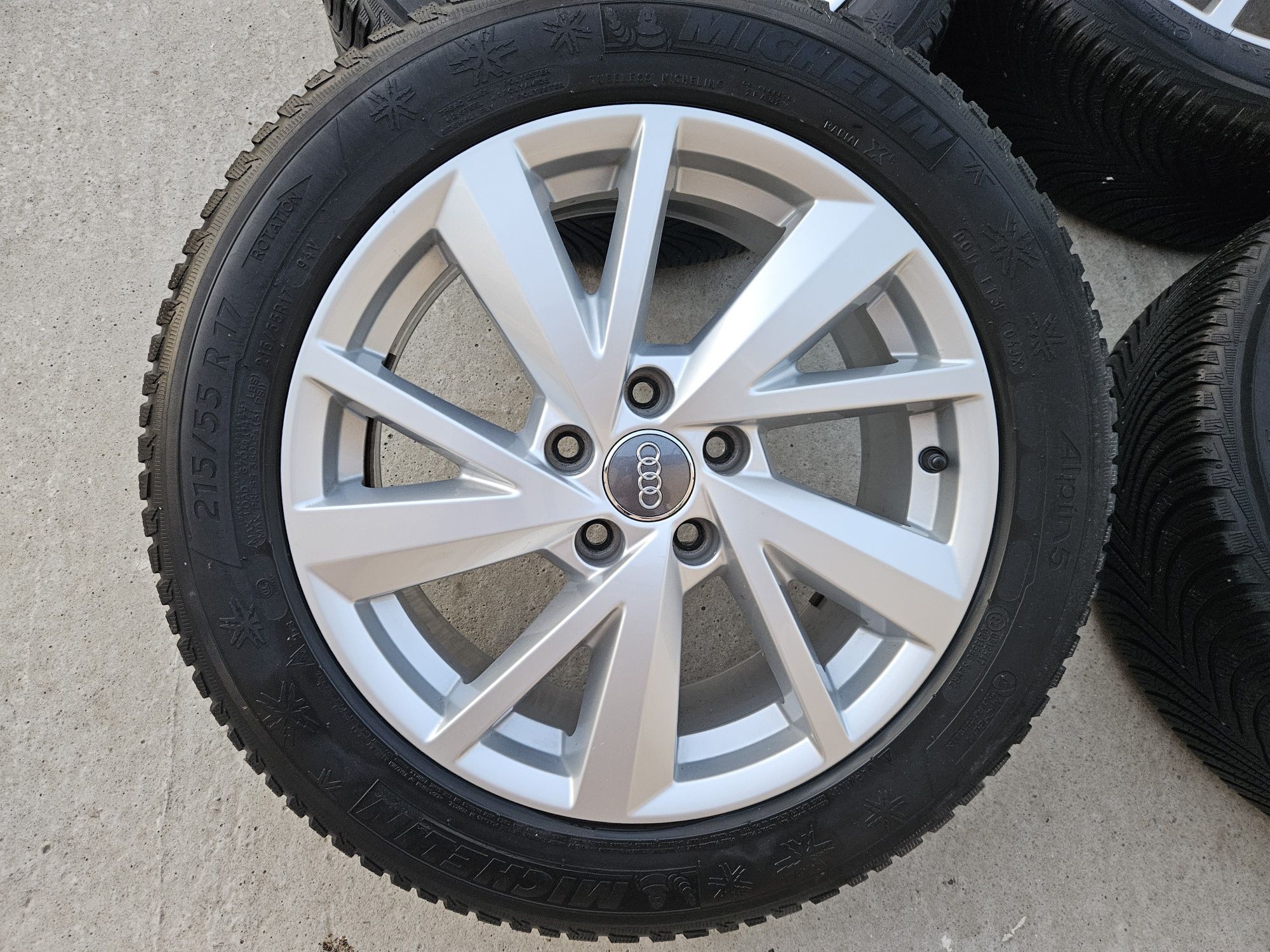 Jante aluminiu originale Audi 17 inch