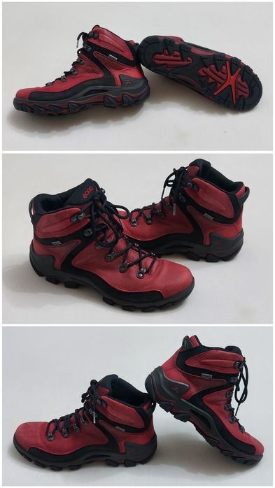 Ghete ECCO Receptor Terra Evo Yak Gore-Tex, Cognac, munte, trekking 39