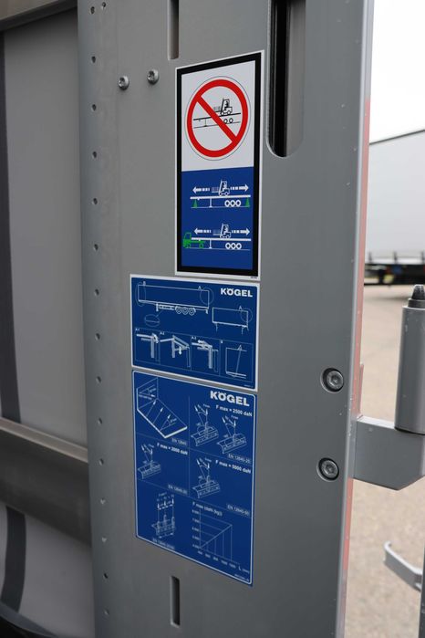 Koegel MEGA - semiremorca prelata culisanta - STOC