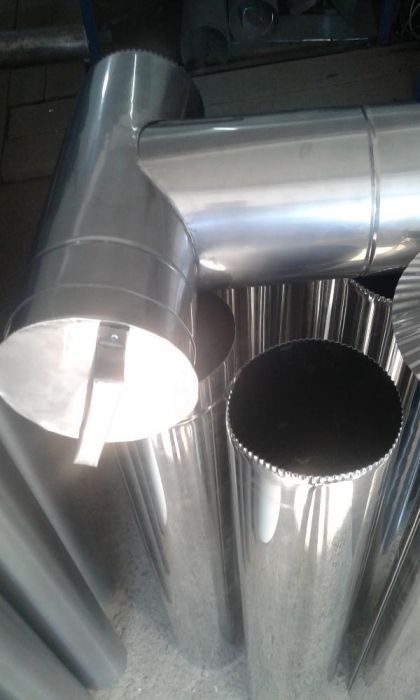 Tubulatura extraursare din tabla galvanizata.