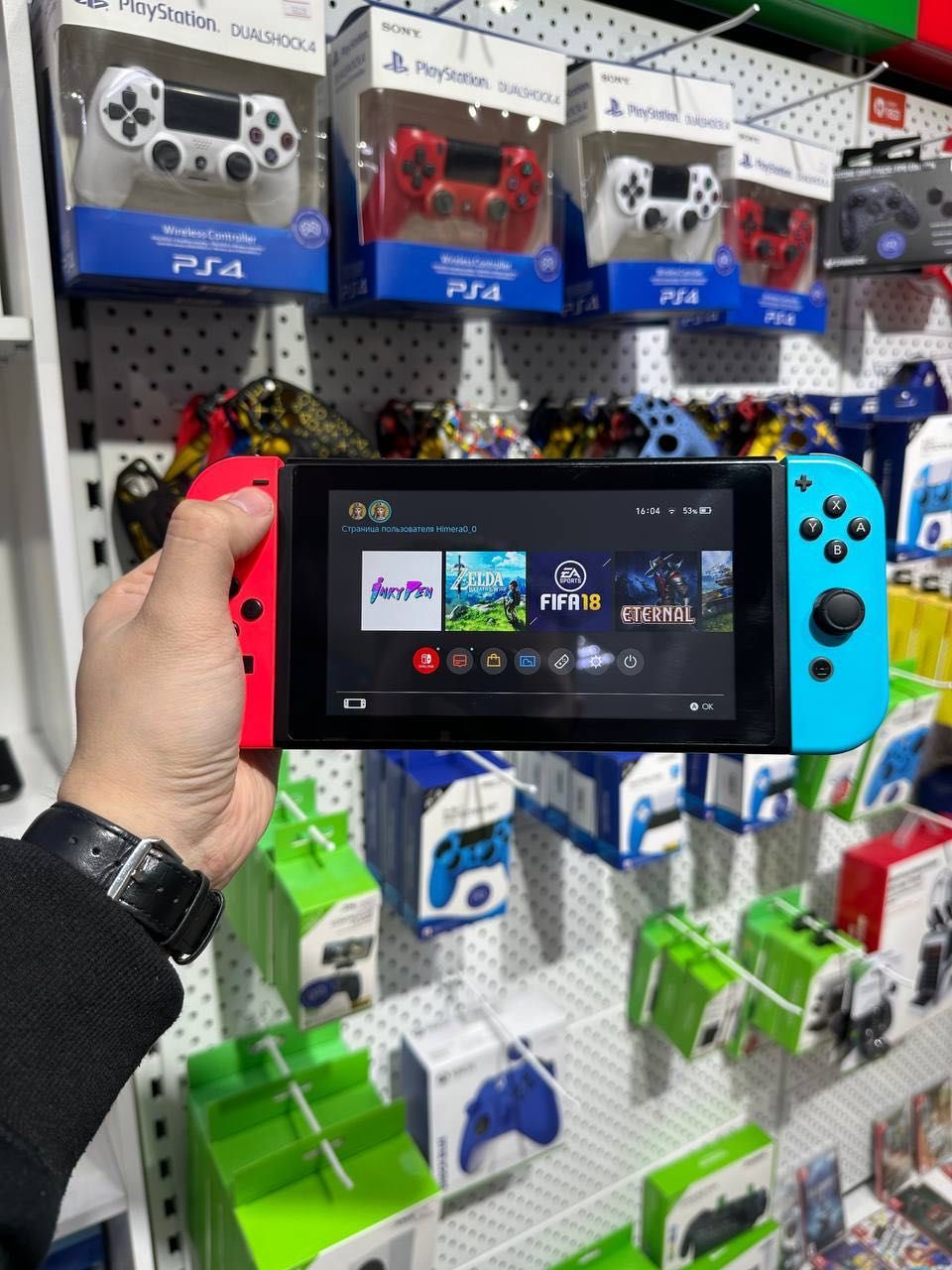Nintendo Switch в отличном состоянии