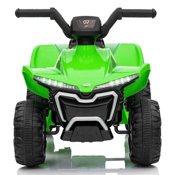 ATV electric pt copii JS320,verde,CADOU:Nr inmatriculare personalizat!