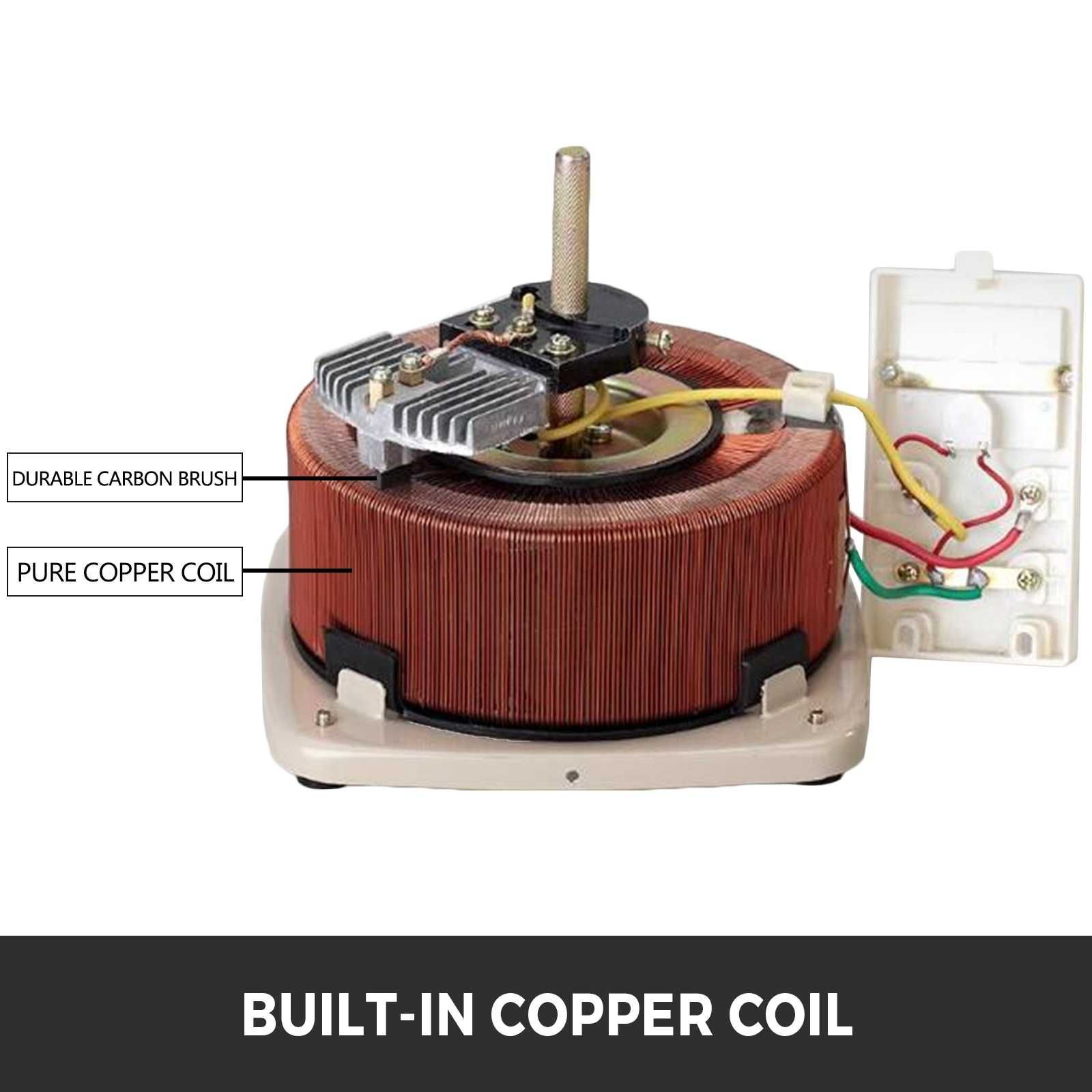 Autotransformator variabil VARIAC variator de tensiune 500W