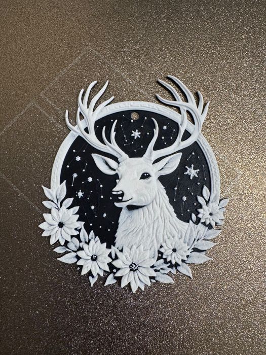 Decorațiuni de Crăciun unice – realizate 3D