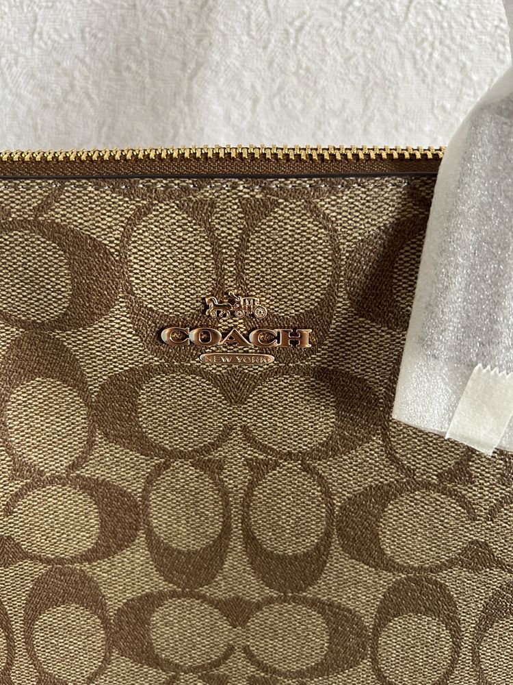 Coach Zip Top Tote оригинал