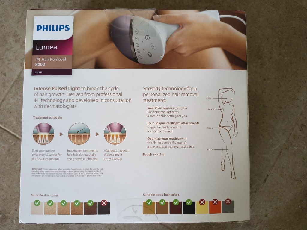Epilator IPL PHILIPS Lumea Prestige Seria 8000