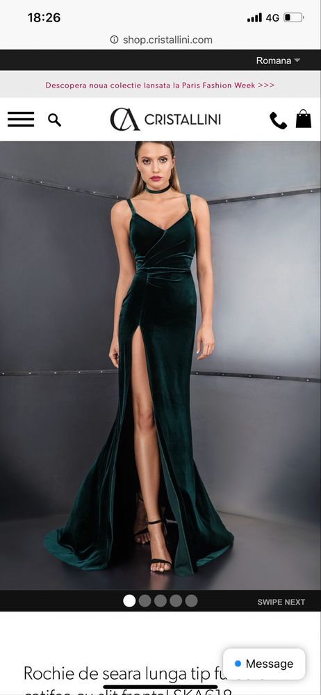Rochie de seara Cristallini