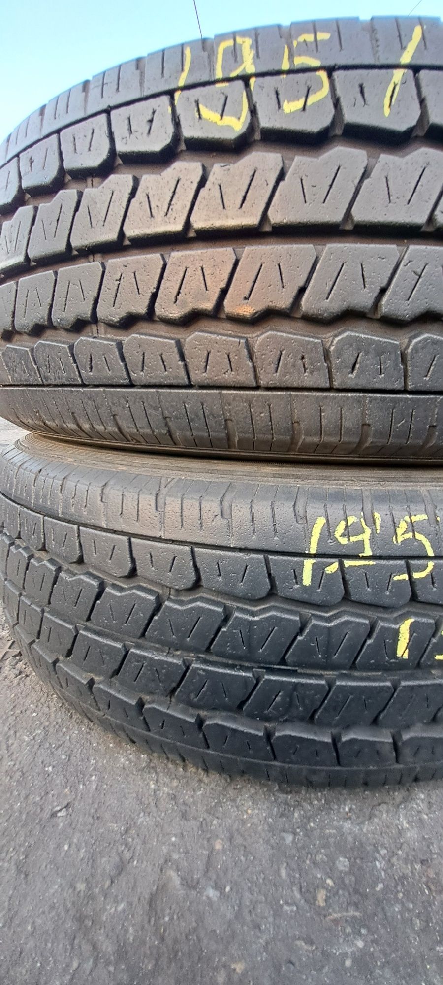 2 anvelope vara 195/60r16C Falken Montaj Gratuit