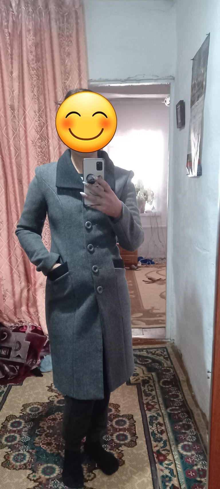 Женское пальто, состоянее хорошее