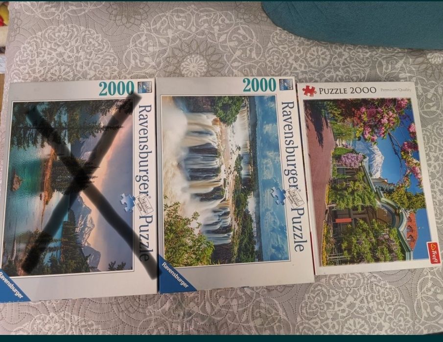 Пъзели 500, 1000,1500 и 2000 части