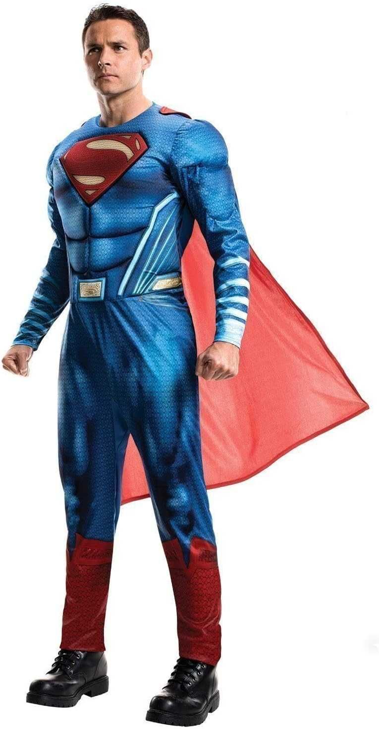 Costum Superman Oficial Rubie’s Costum Superman pentru Adult
