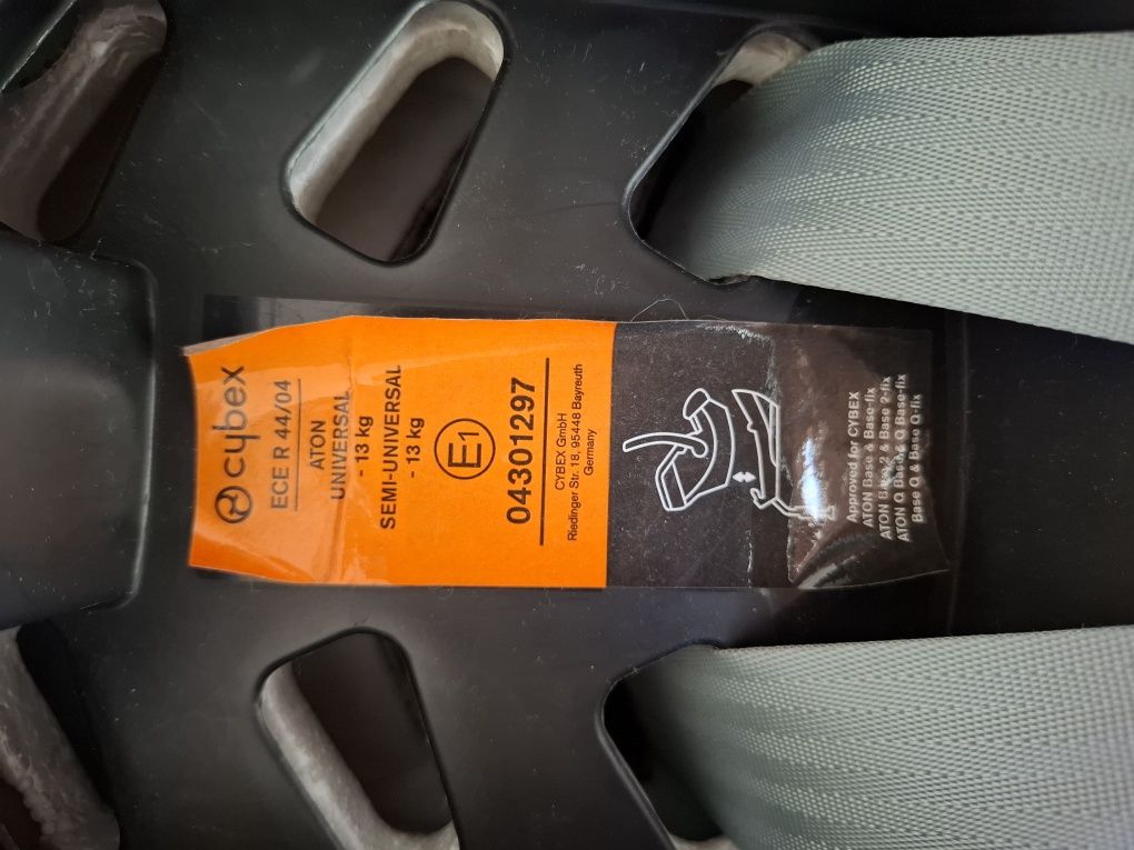 Cybex Aton + Aton Base 2-fix детски стол за кола + база 0-13