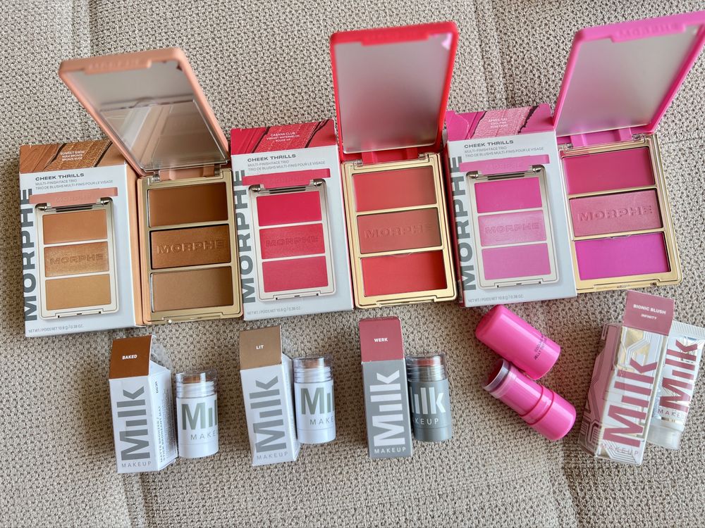 Оригинална козметика за лице Dior, Fenty, Tarte, Milk, Huda