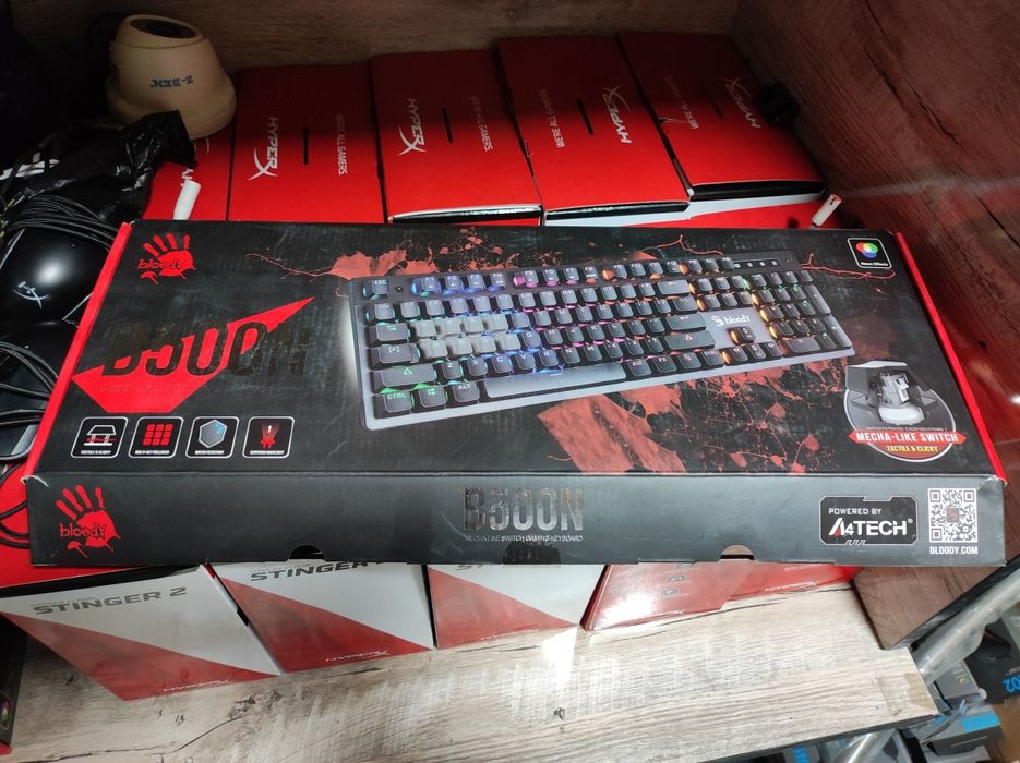 Игровая клавиатура Bloody B500N