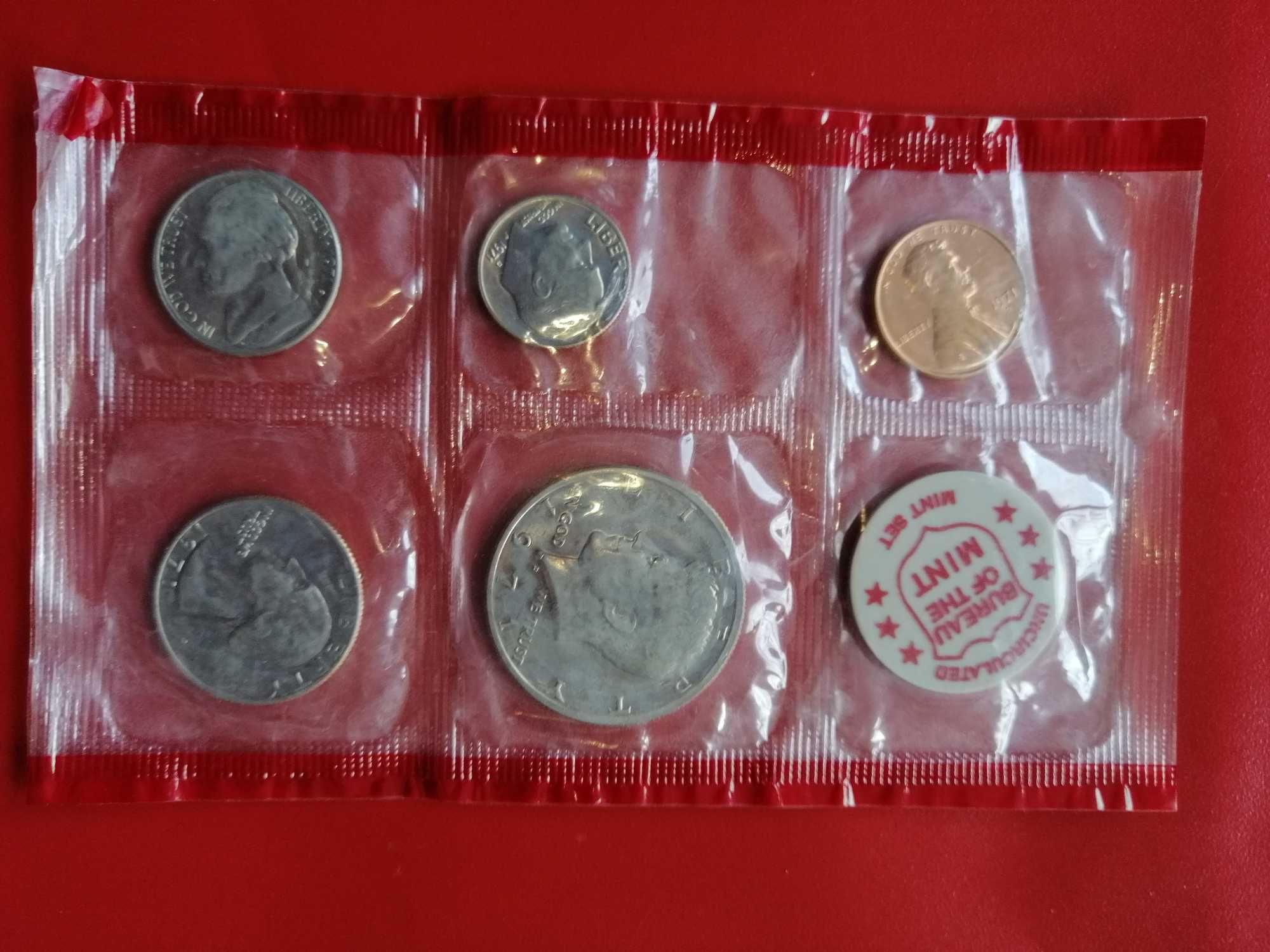 Vand 5 monede US 1989 si 1971 set P&D mints