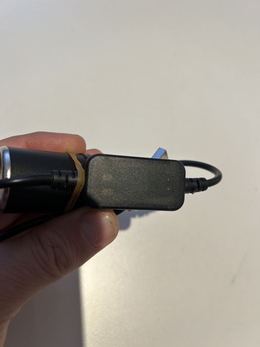 Cablu adaptor Usb 2.0 la priza 12V bricheta auto - 20cm