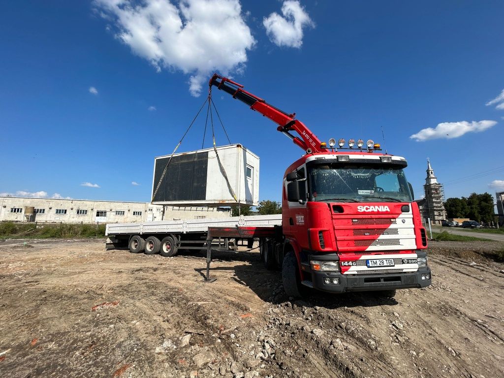 Macara, hiab, Macara de inchiriat, Transport cu macara