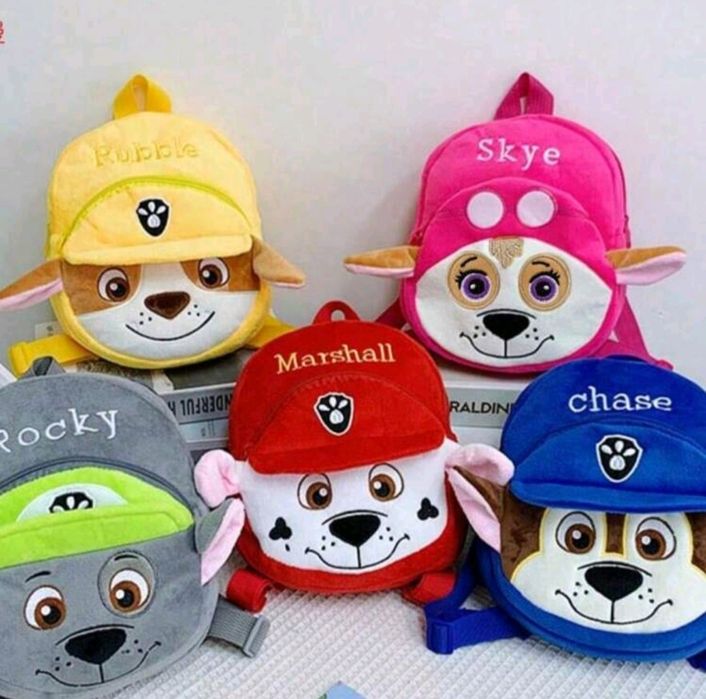 Детски раници с анимационни герои- персонализирани прибори