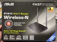 Router Wireless Asus RT-N12 3-in-1