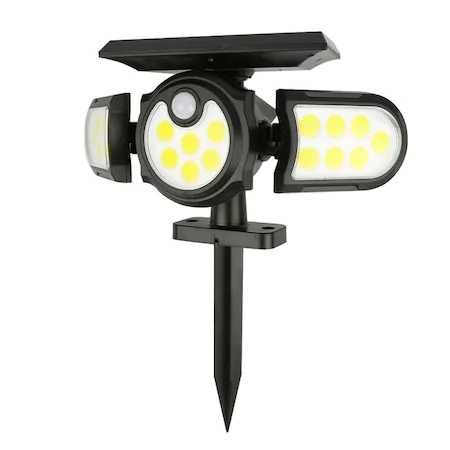 Слънчева лампа XF-702 SH-1206B, Сензор за движение, 140 LED