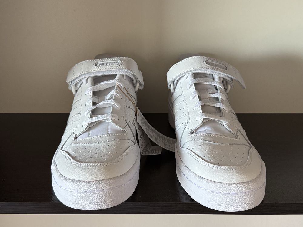 ADIDAS FORUM LOW 45номер 29см Стелка Нови с Кутия Естествена Кожа