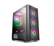 Carcasa pro gaming zed mid tower argb negru