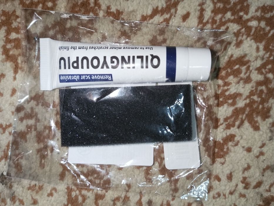 Крым убирает царапины на автомобиле