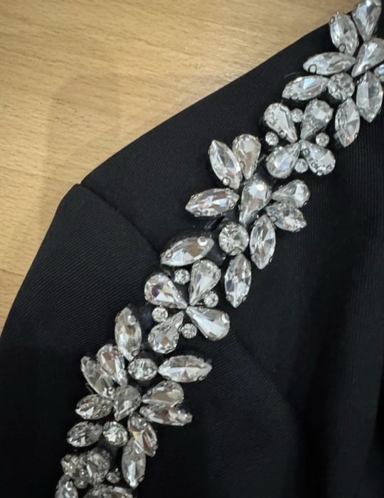 Sacou oversize cu pietre