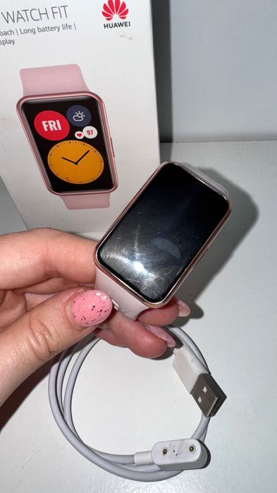 Часовник Huawei watch fit TiA B09 Sakura pink