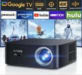 НОВО!!! Луксозен домашен проектор с 4K поддръжка и WiFi PUTRIMS K12