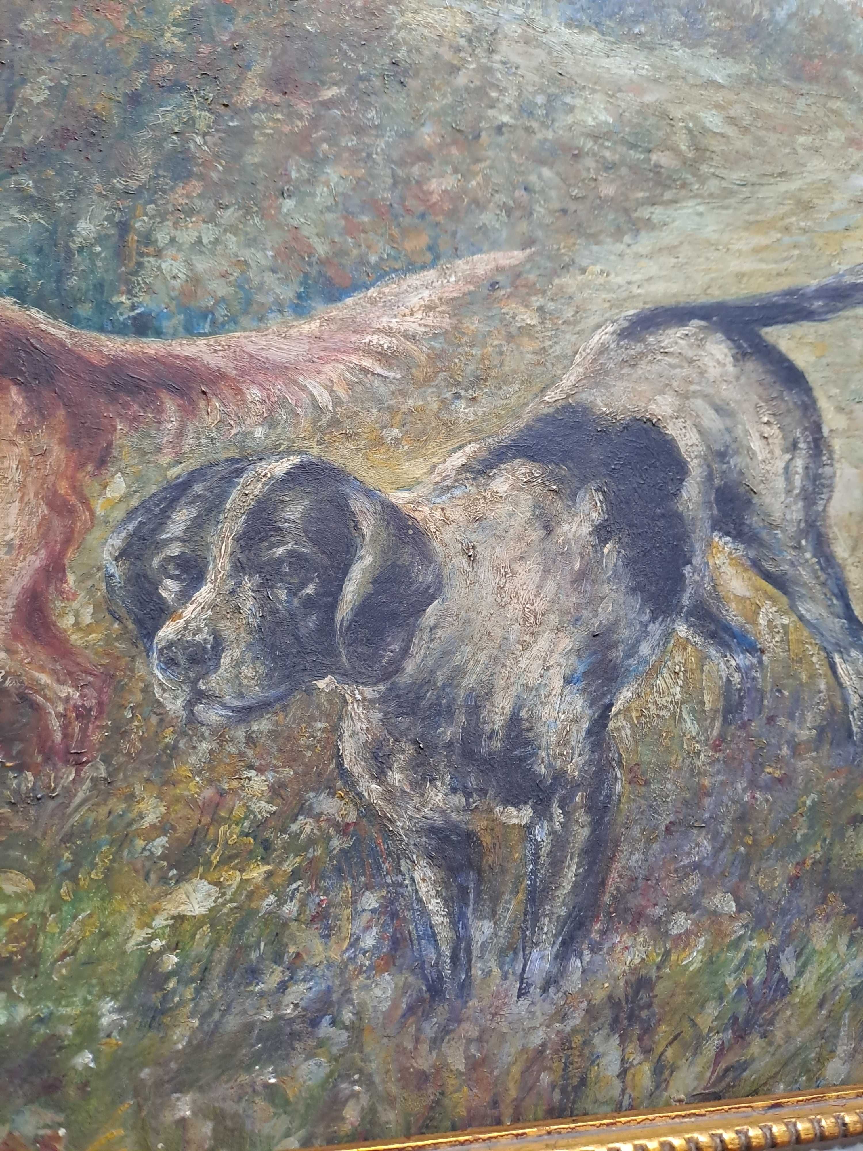 tablou pictura pe lemn reproducere E C Terry 84/48 cm