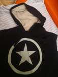 Hanorac/tricou cu gluga converse