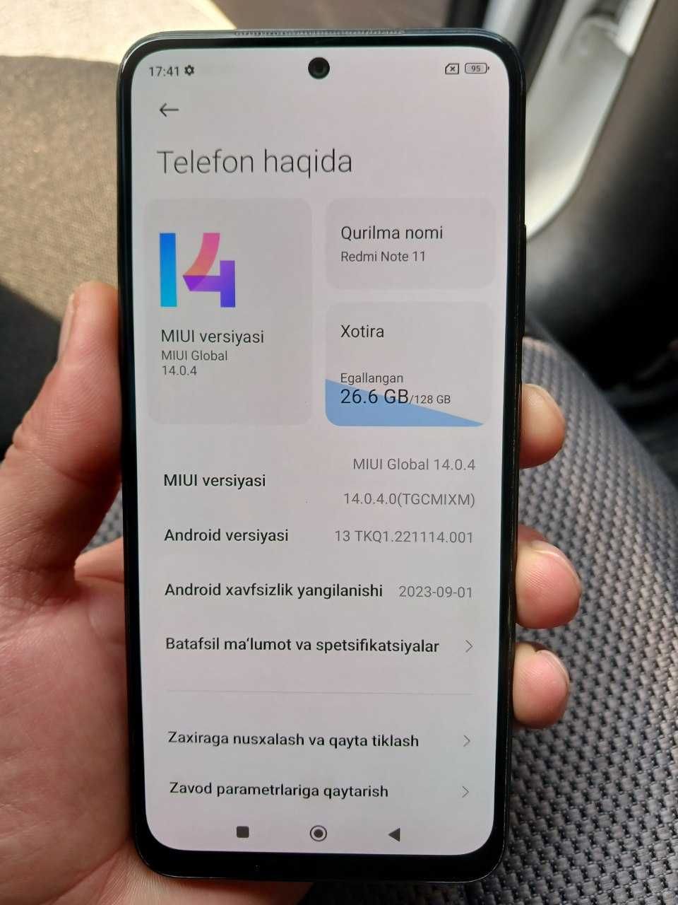 Redmi note 11 128gb