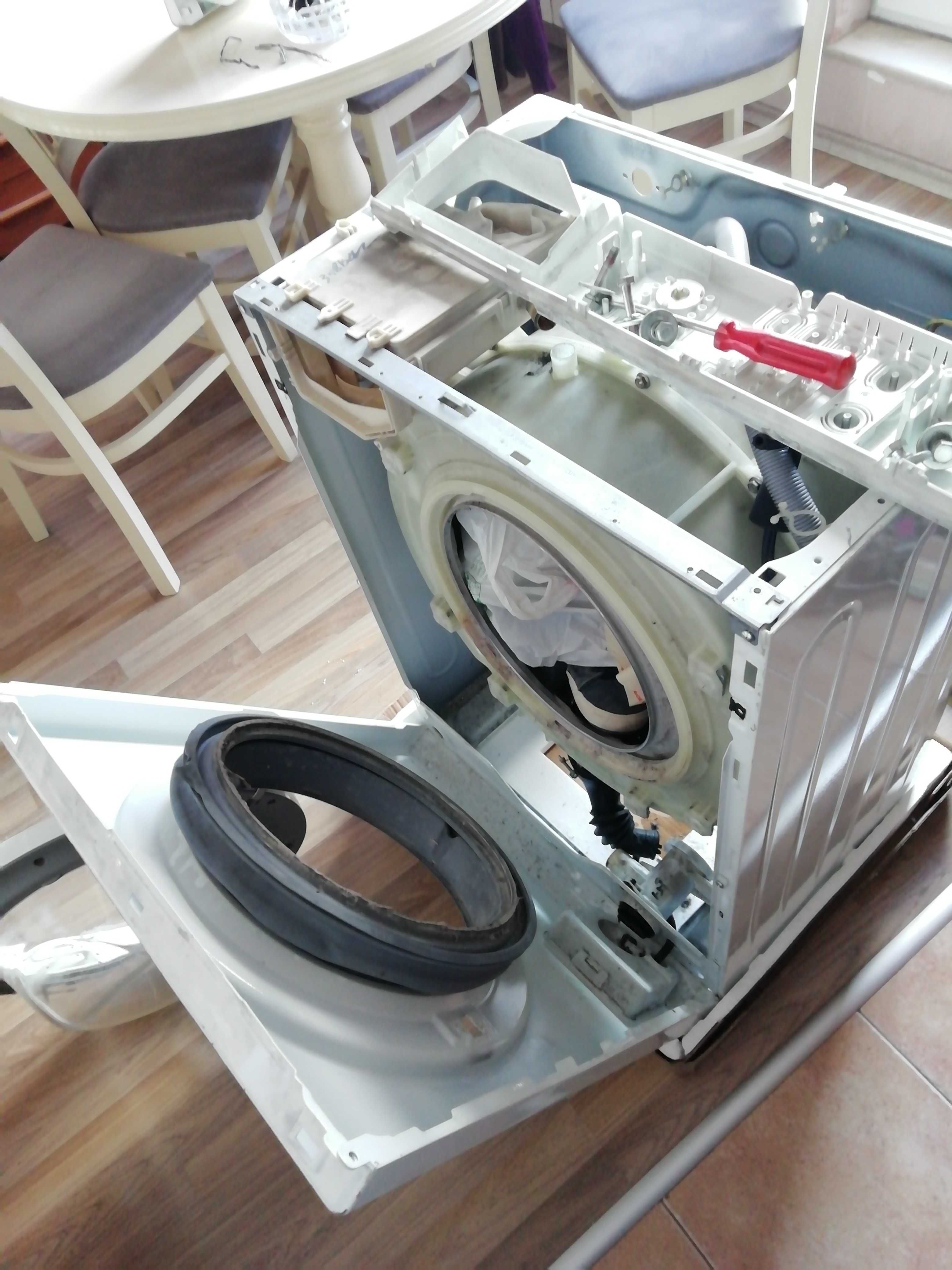 Пералня SAMSUNG WF8500NMW - ел. оборудване комплект или поотделно