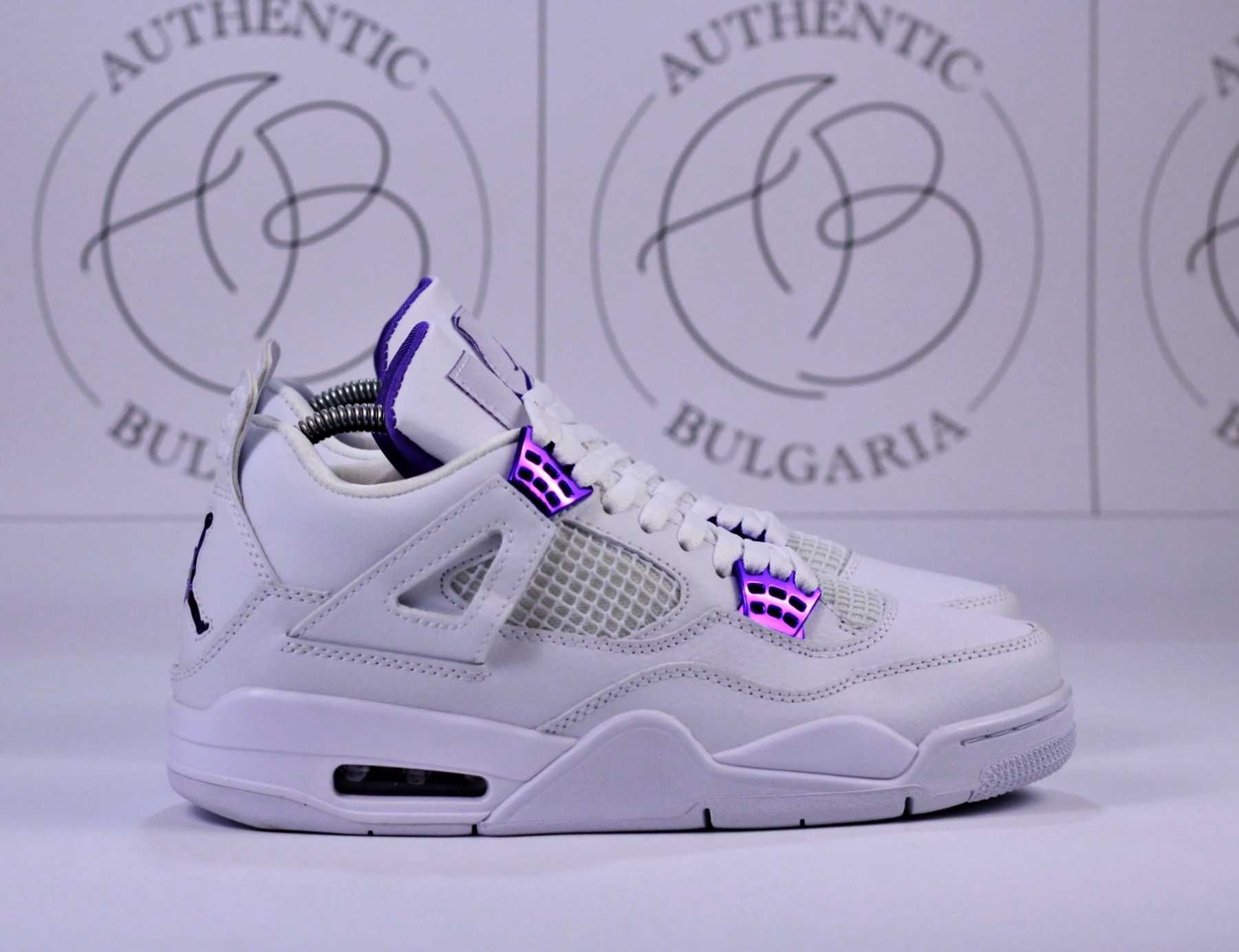 Nike Air Jordan 4 Military Black Metallic Purple SB Pine Green Snorlax