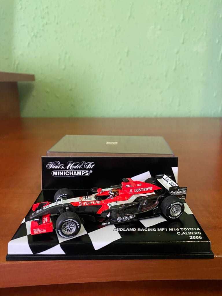 продавам редки модели формула 1 мащаб 1.43 на minichamps